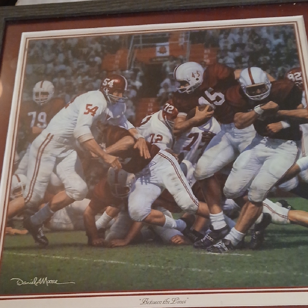 Vintage Football Art Print